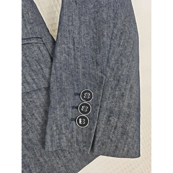 7th Avenue Design Studio ~Woman Size 8~ Blue Jean Color Blazer Jacket NWOT. - Picture 6 of 12
